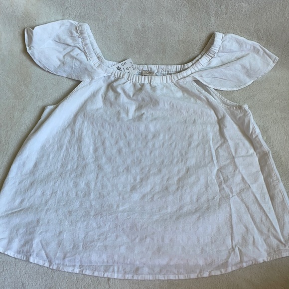 NWT white J. Crew top size S - Picture 2 of 7